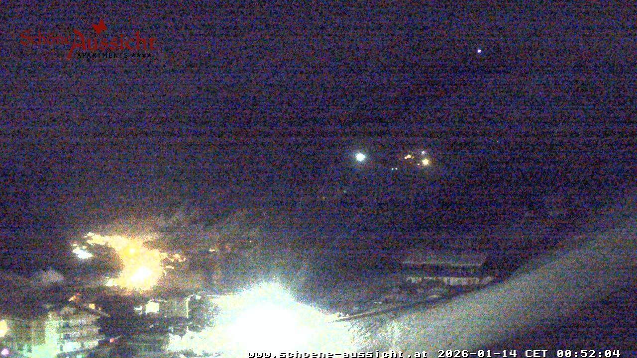 Archiv Foto Webcam Tux Lanersbach - Ausblick Appartements Schöne Aussicht