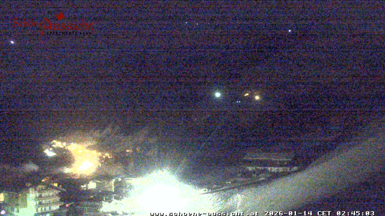 Archiv Foto Webcam Tux Lanersbach - Ausblick Appartements Schöne Aussicht