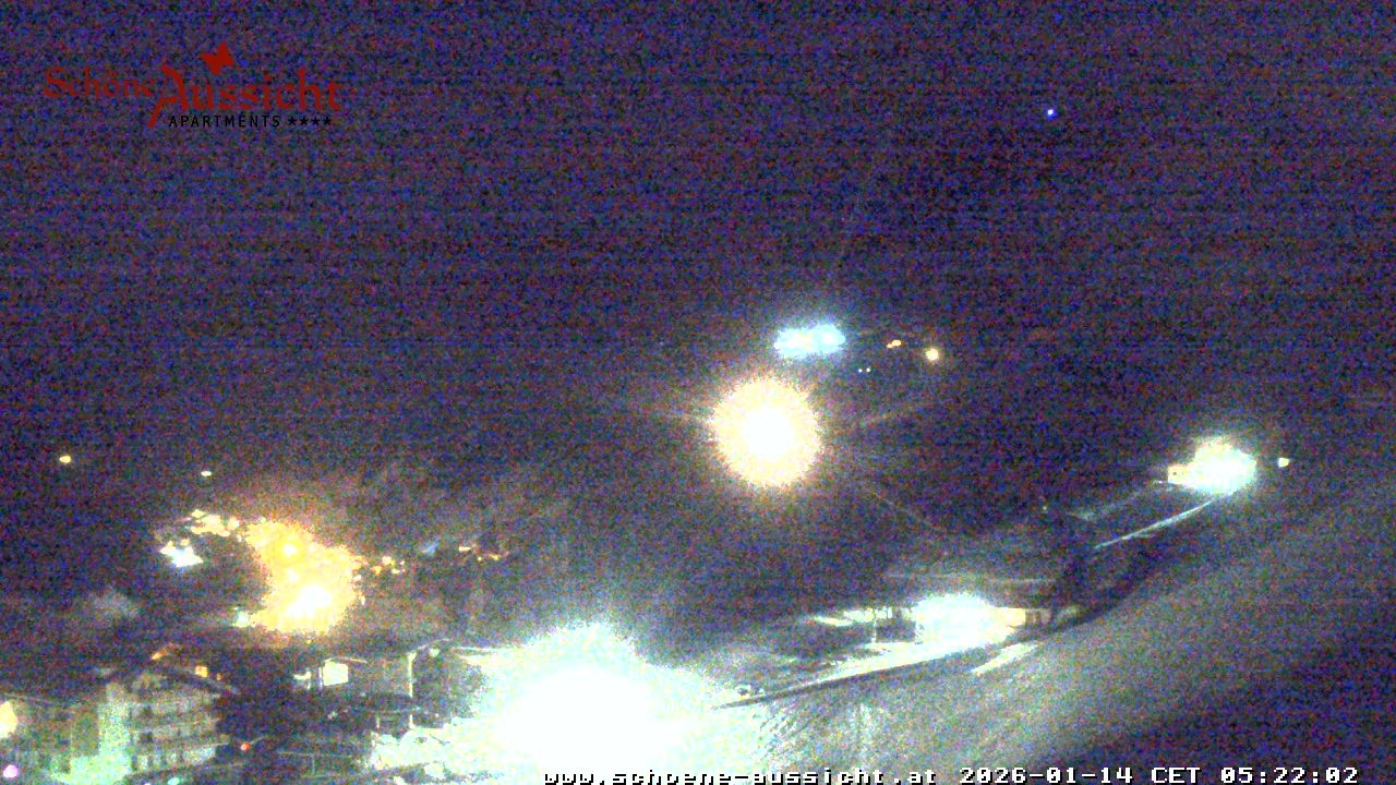 Archiv Foto Webcam Tux Lanersbach - Ausblick Appartements Schöne Aussicht