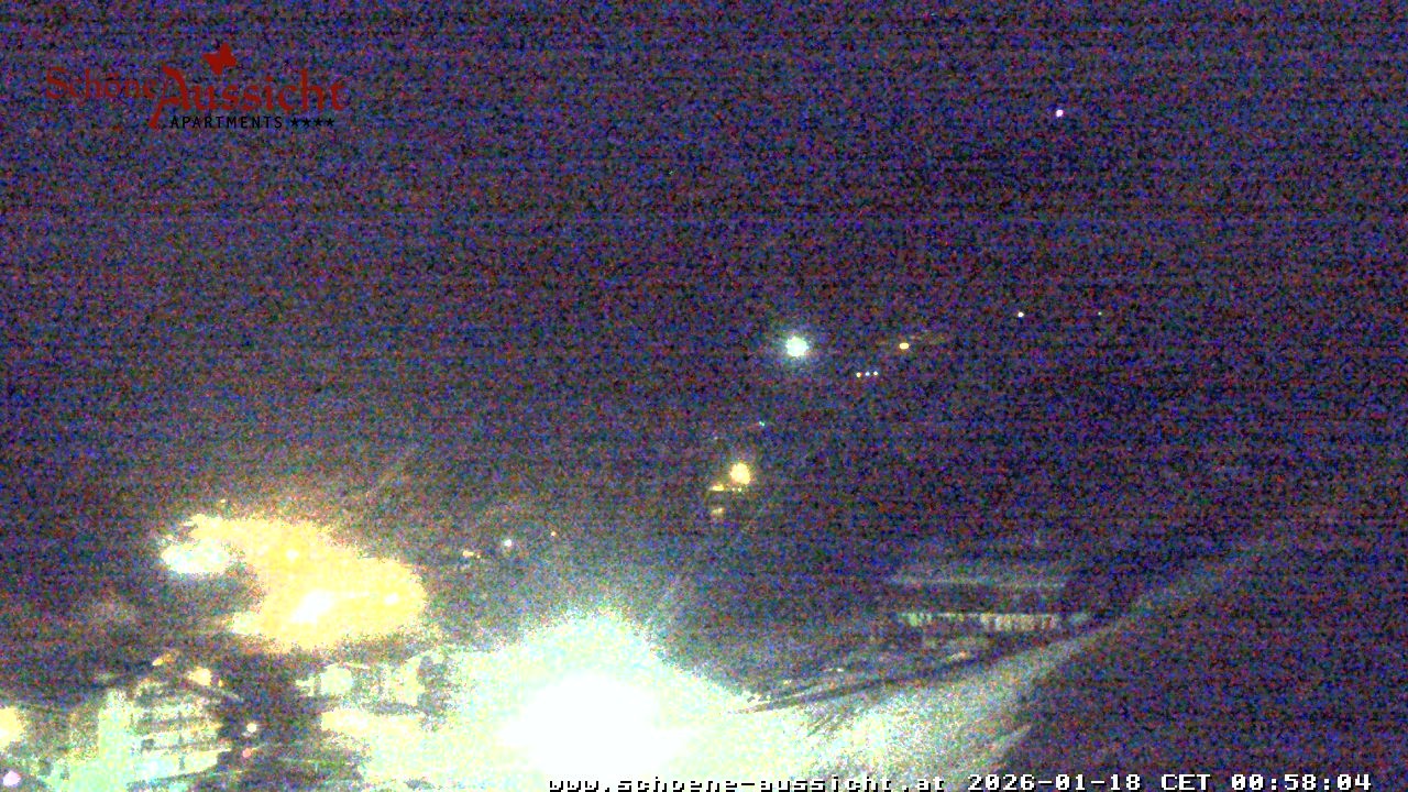 Archiv Foto Webcam Tux Lanersbach - Ausblick Appartements Schöne Aussicht