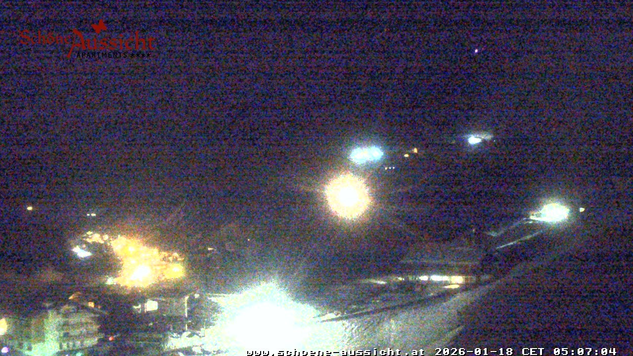 Archiv Foto Webcam Tux Lanersbach - Ausblick Appartements Schöne Aussicht