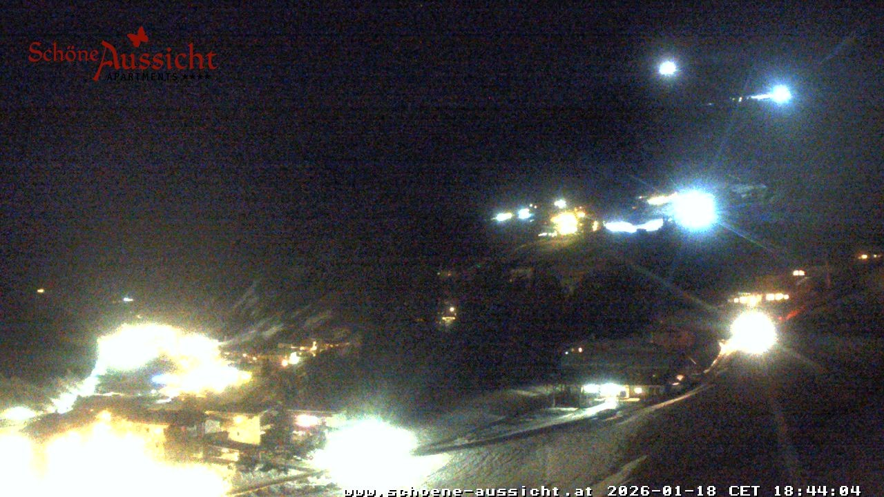 Archiv Foto Webcam Tux Lanersbach - Ausblick Appartements Schöne Aussicht