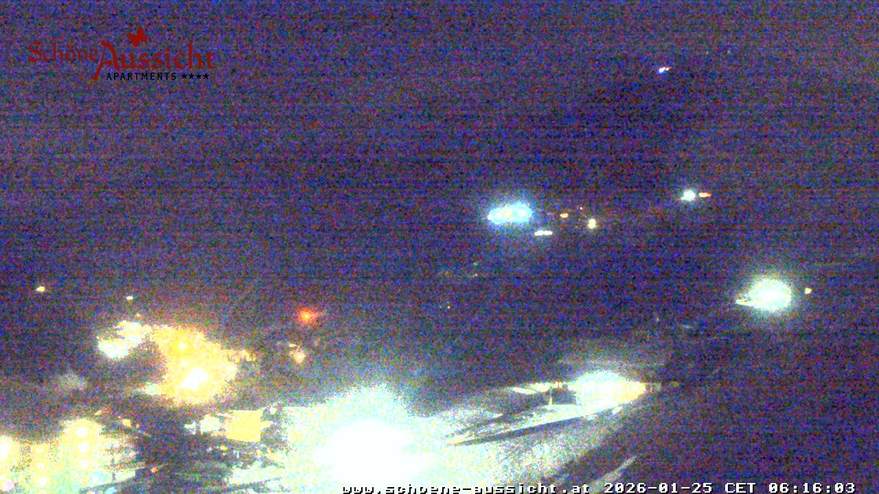 Archiv Foto Webcam Tux Lanersbach - Ausblick Appartements Schöne Aussicht