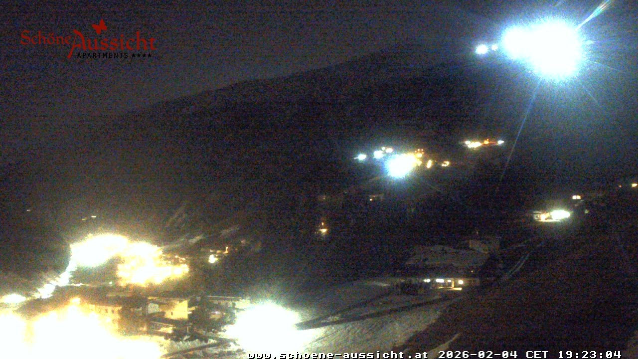 Archiv Foto Webcam Tux Lanersbach - Ausblick Appartements Schöne Aussicht