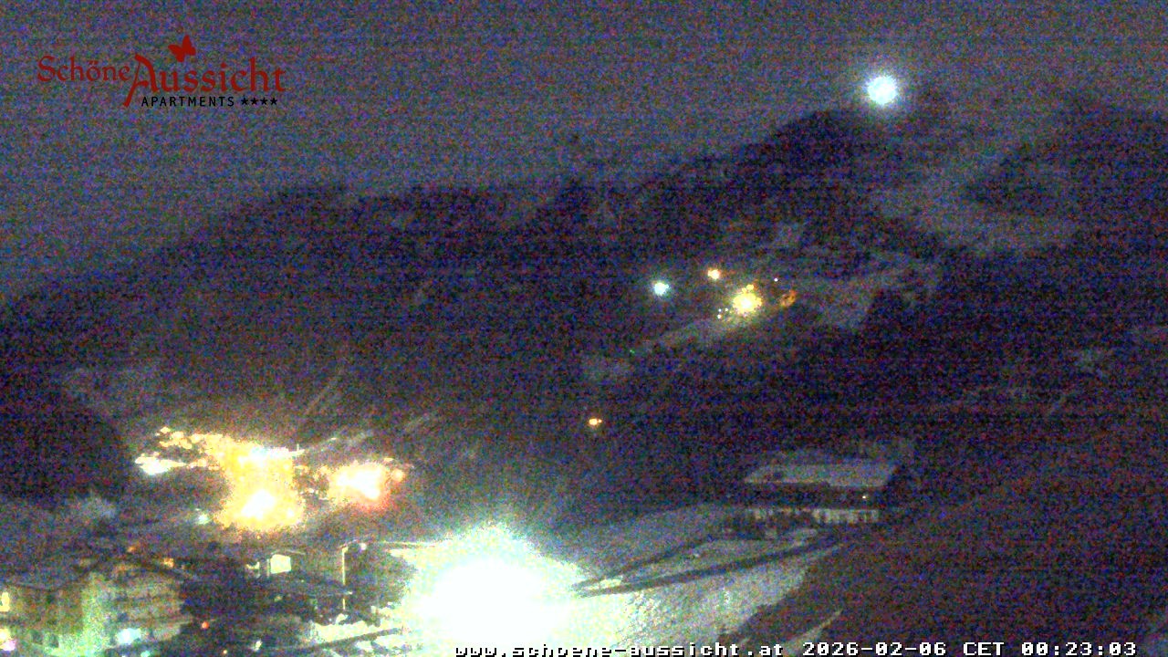 Archiv Foto Webcam Tux Lanersbach - Ausblick Appartements Schöne Aussicht