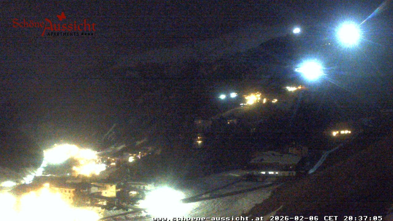 Archiv Foto Webcam Tux Lanersbach - Ausblick Appartements Schöne Aussicht