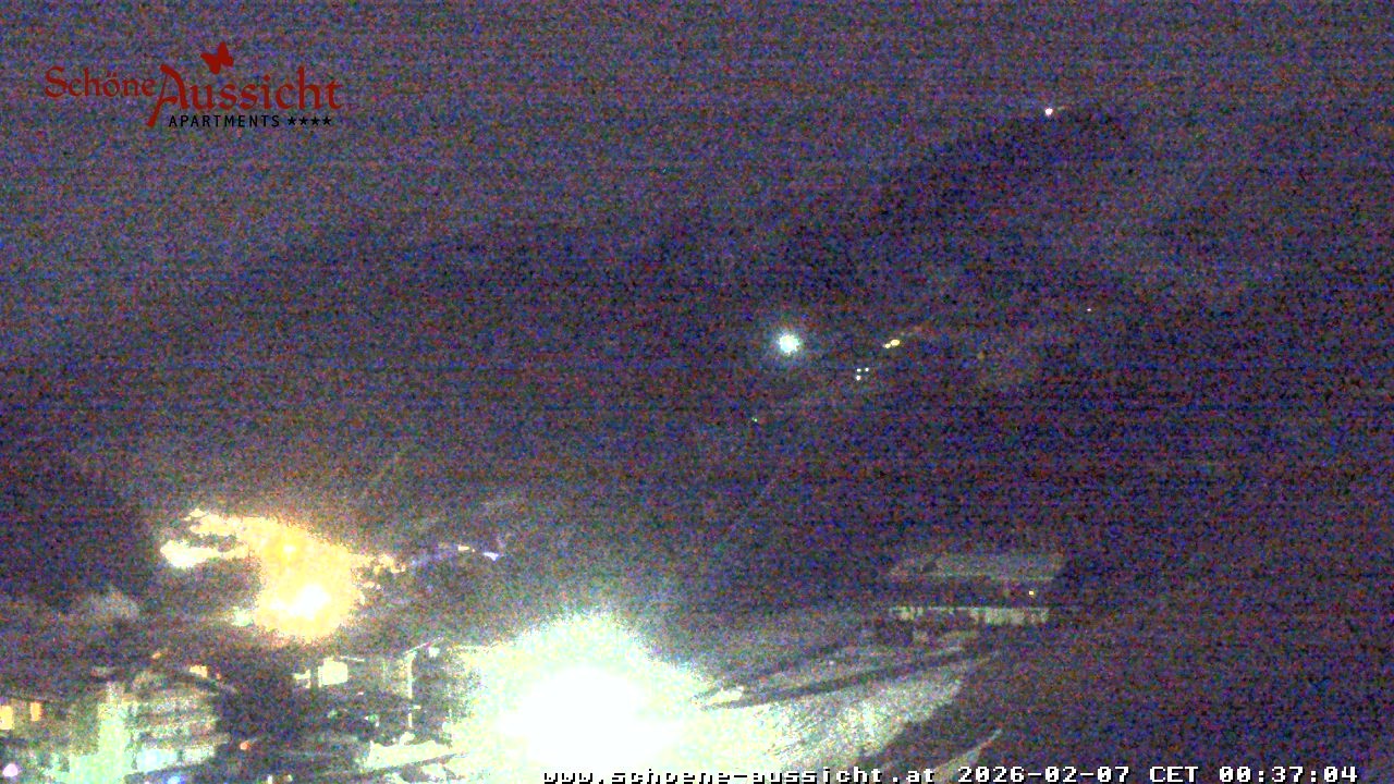 Archiv Foto Webcam Tux Lanersbach - Ausblick Appartements Schöne Aussicht