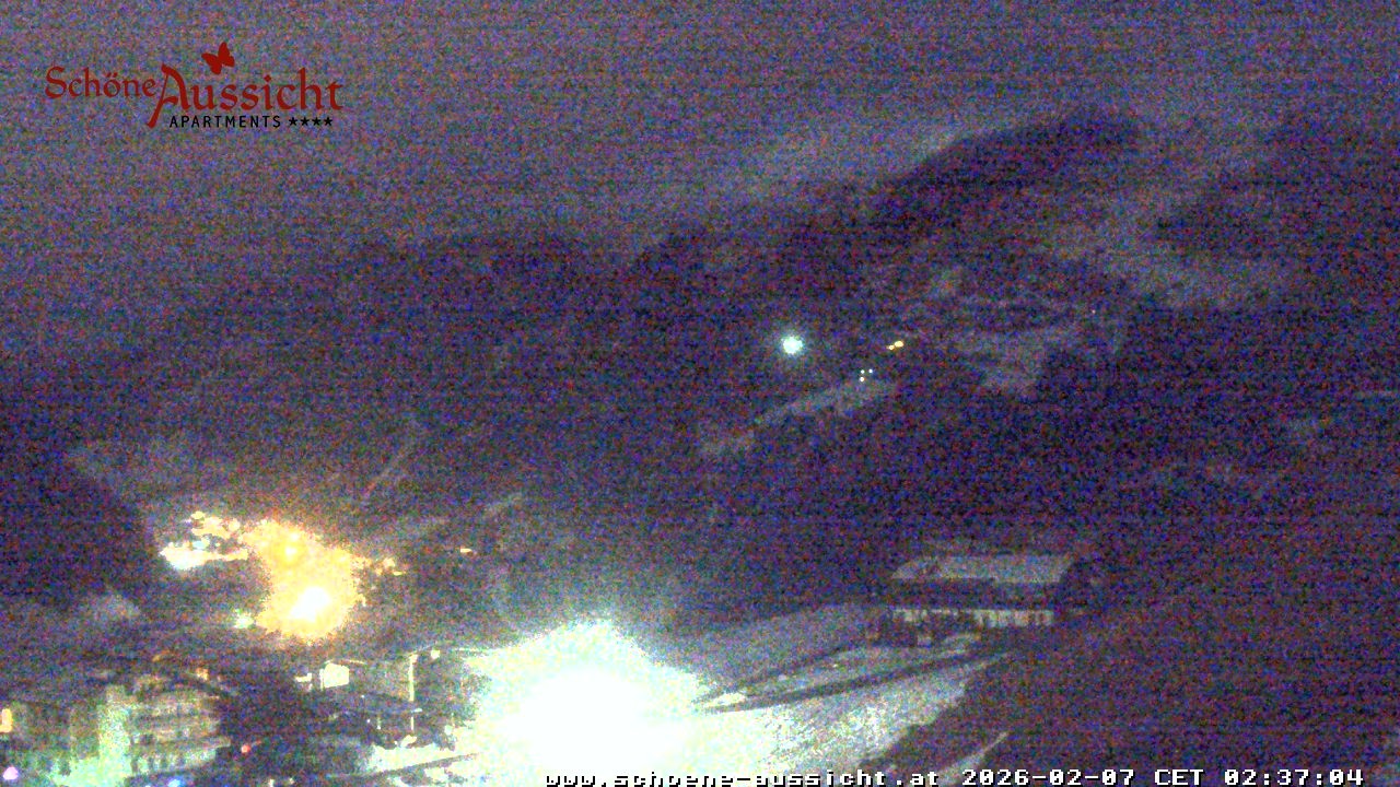 Archiv Foto Webcam Tux Lanersbach - Ausblick Appartements Schöne Aussicht