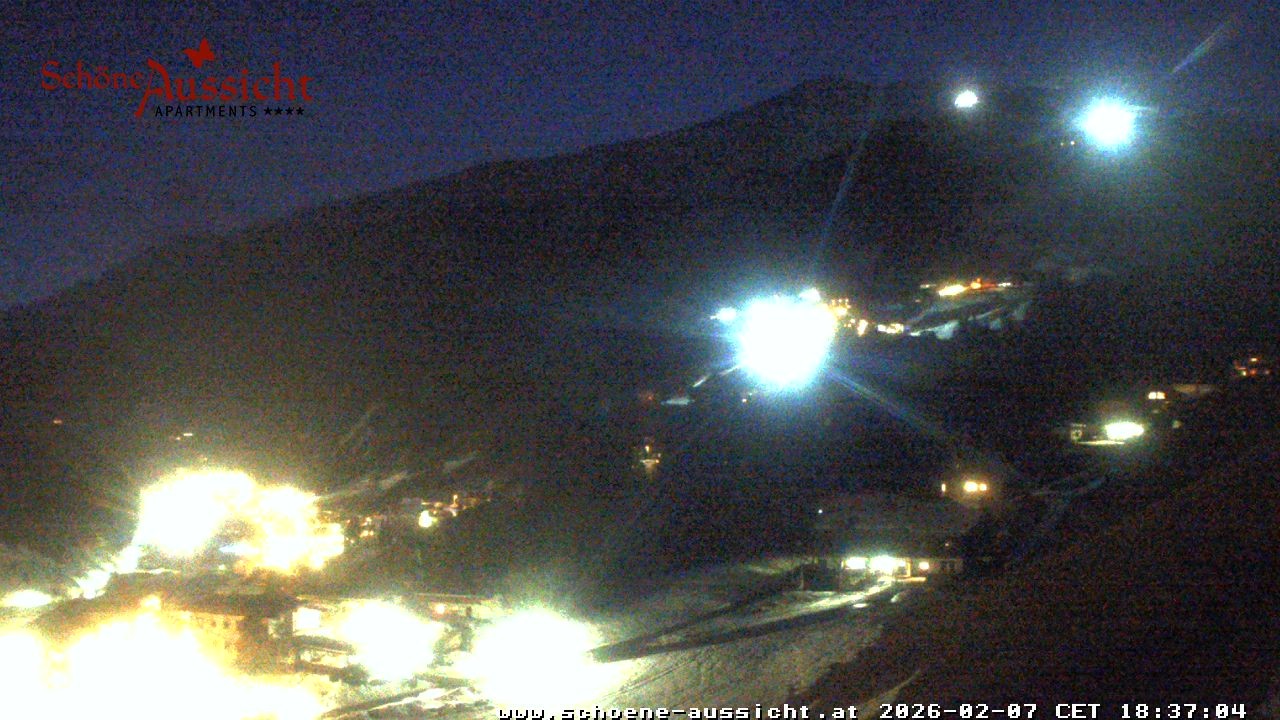 Archiv Foto Webcam Tux Lanersbach - Ausblick Appartements Schöne Aussicht