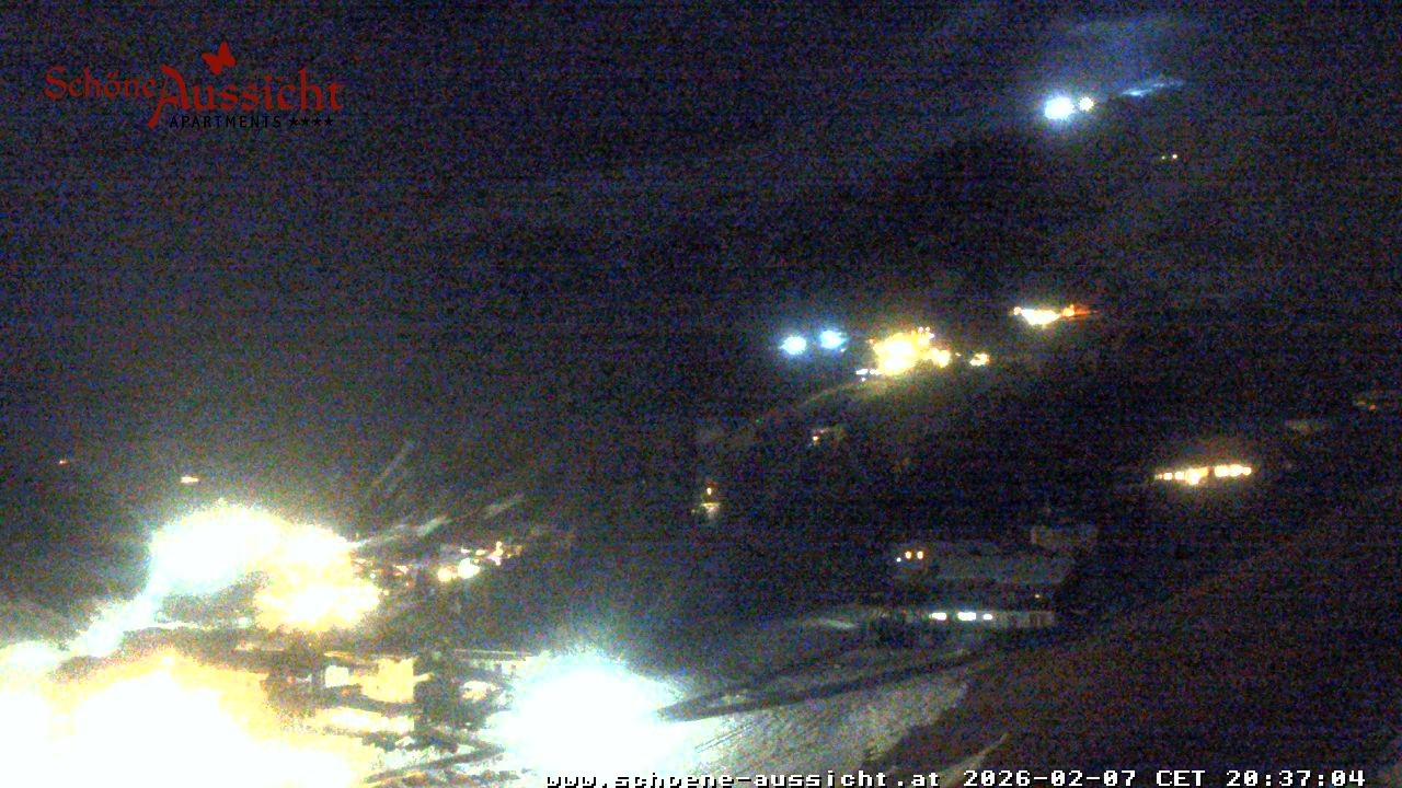 Archiv Foto Webcam Tux Lanersbach - Ausblick Appartements Schöne Aussicht