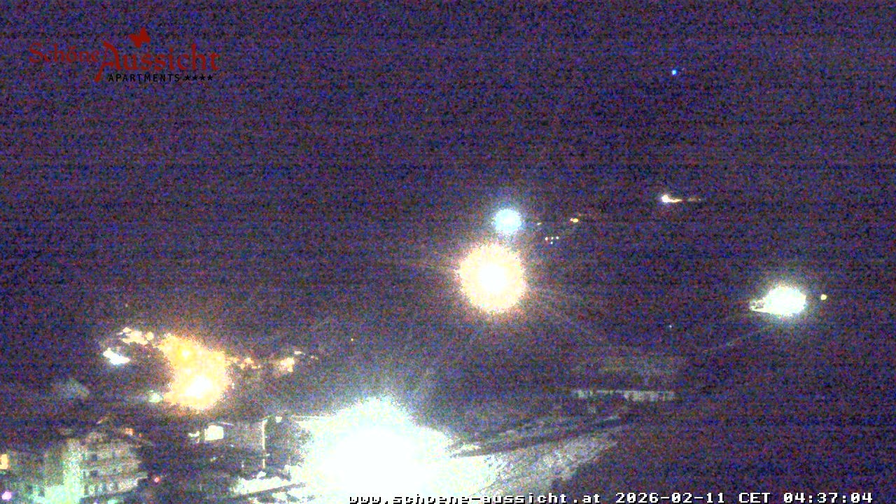 Archiv Foto Webcam Tux Lanersbach - Ausblick Appartements Schöne Aussicht