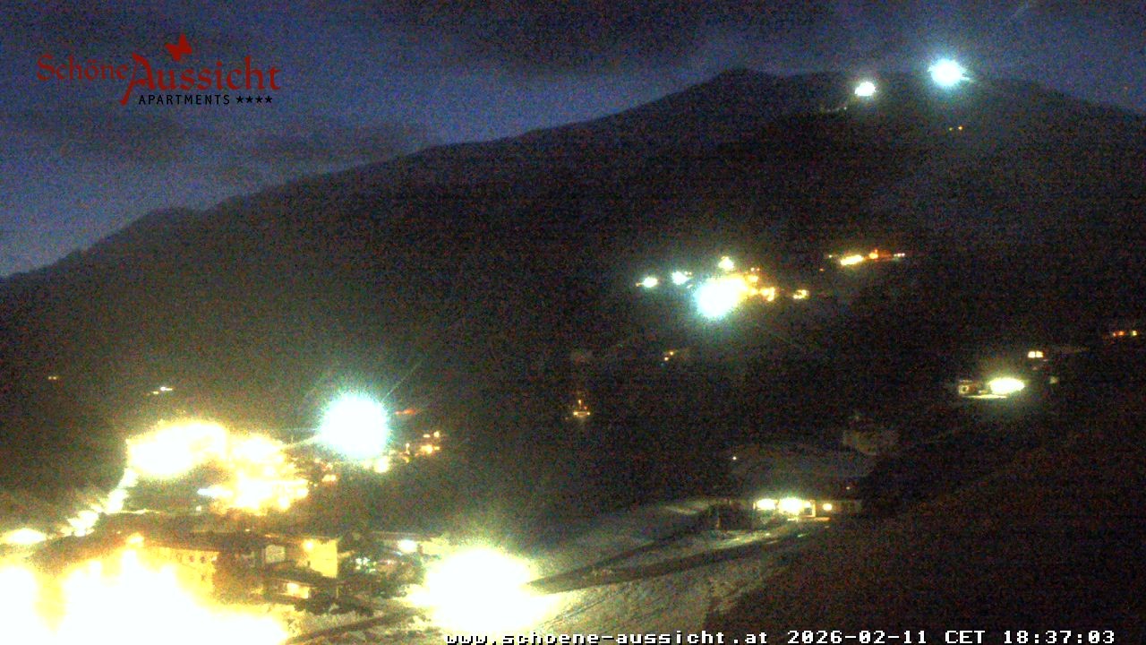 Archiv Foto Webcam Tux Lanersbach - Ausblick Appartements Schöne Aussicht