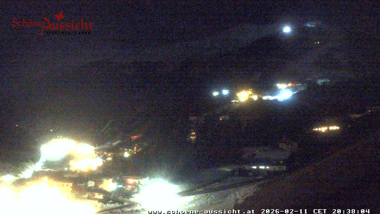 Archiv Foto Webcam Tux Lanersbach - Ausblick Appartements Schöne Aussicht