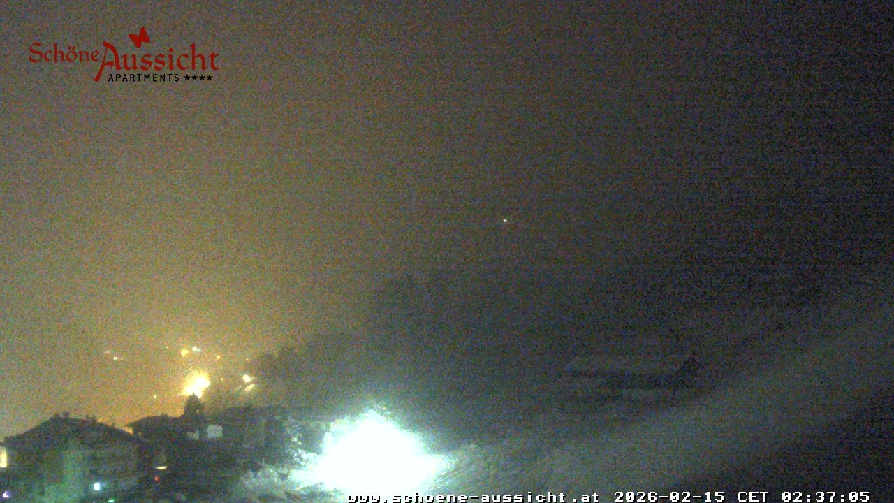 Archiv Foto Webcam Tux Lanersbach - Ausblick Appartements Schöne Aussicht