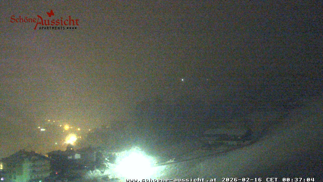 Archiv Foto Webcam Tux Lanersbach - Ausblick Appartements Schöne Aussicht