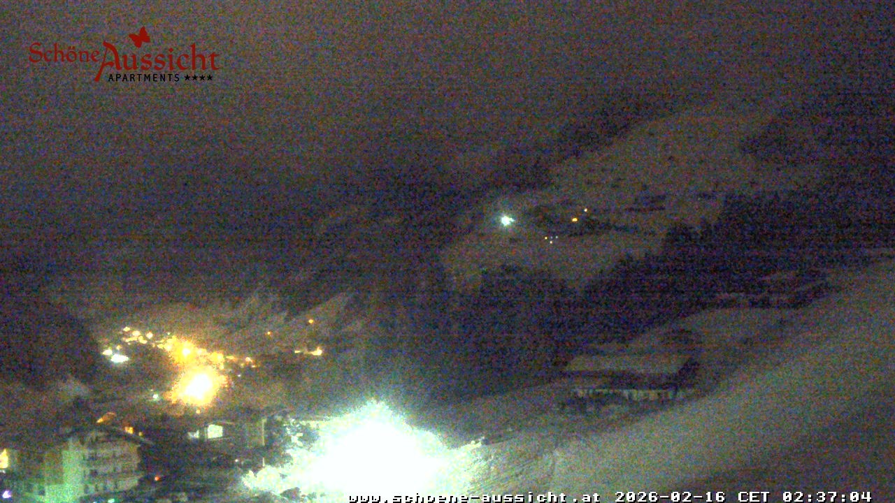 Archiv Foto Webcam Tux Lanersbach - Ausblick Appartements Schöne Aussicht