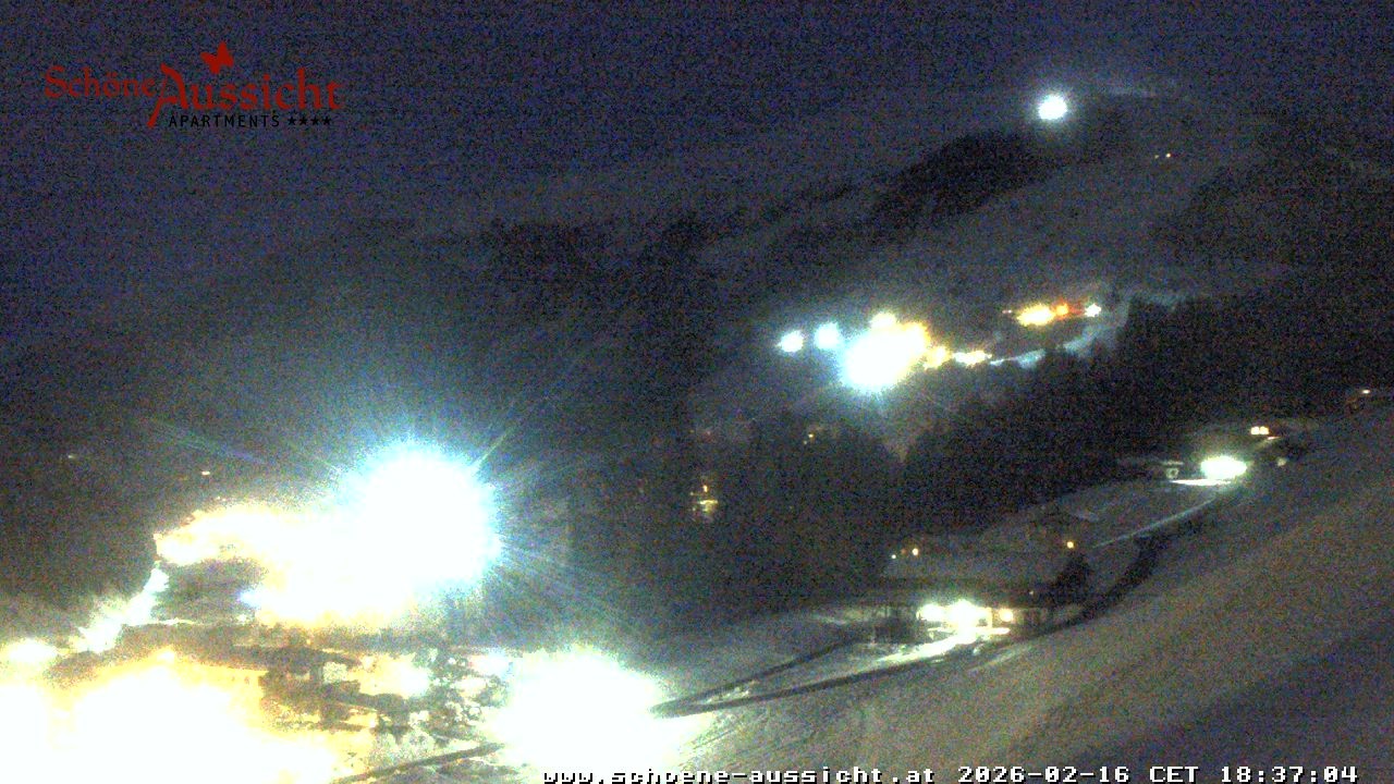 Archiv Foto Webcam Tux Lanersbach - Ausblick Appartements Schöne Aussicht