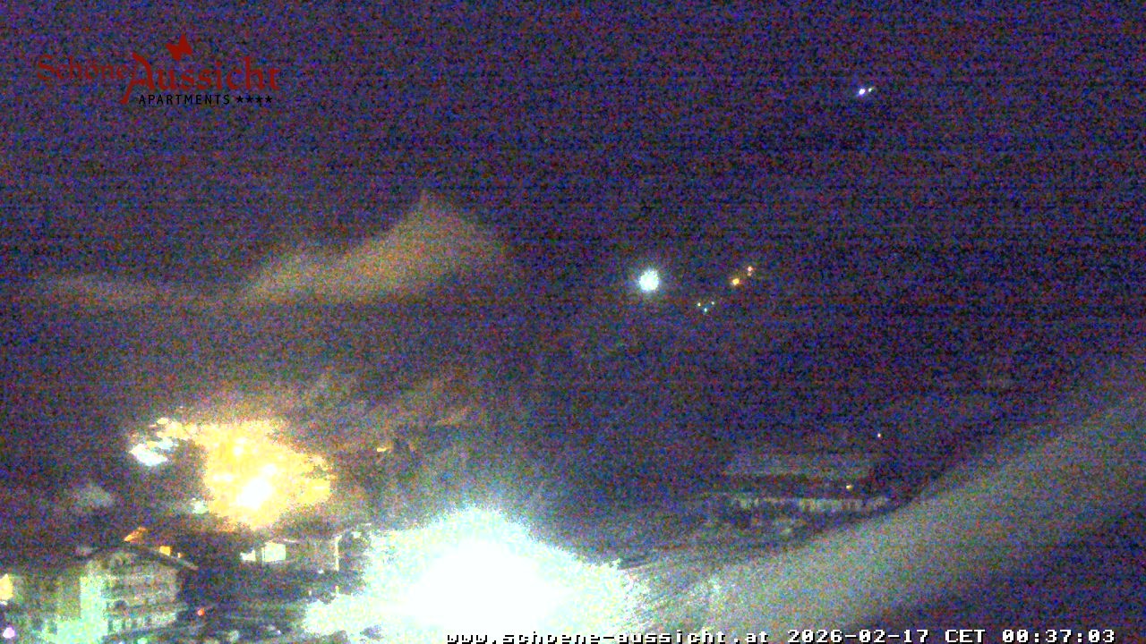 Archiv Foto Webcam Tux Lanersbach - Ausblick Appartements Schöne Aussicht