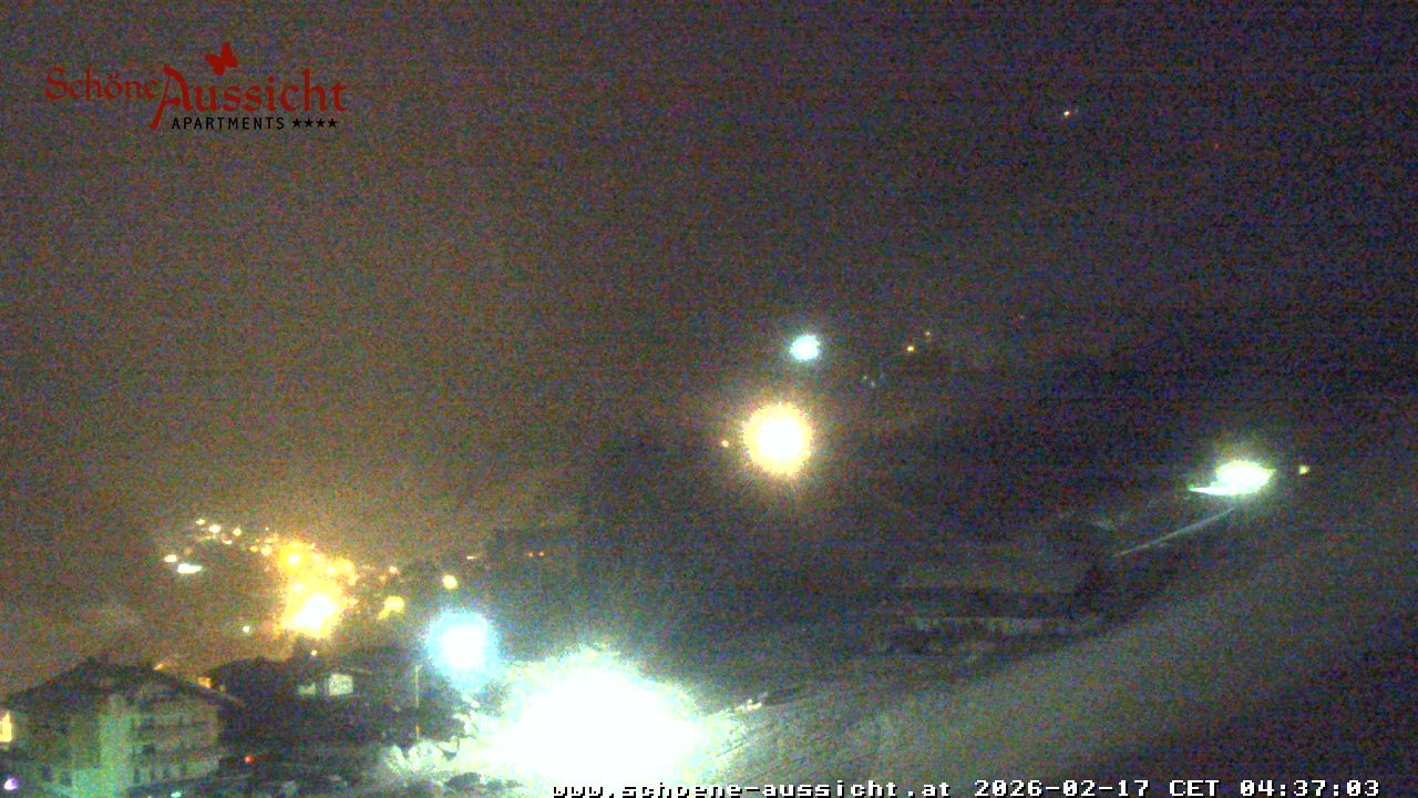 Archiv Foto Webcam Tux Lanersbach - Ausblick Appartements Schöne Aussicht