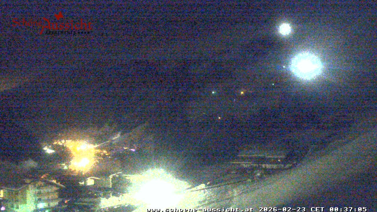 Archiv Foto Webcam Tux Lanersbach - Ausblick Appartements Schöne Aussicht