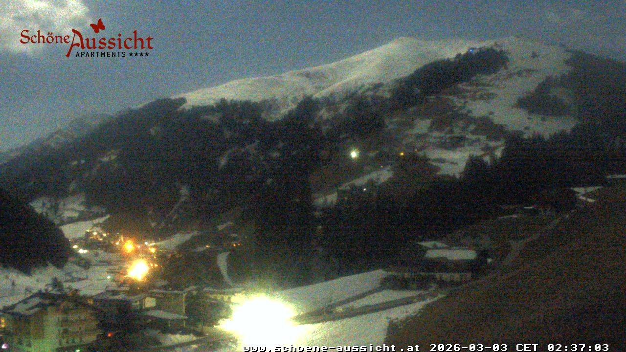 Archiv Foto Webcam Tux Lanersbach - Ausblick Appartements Schöne Aussicht