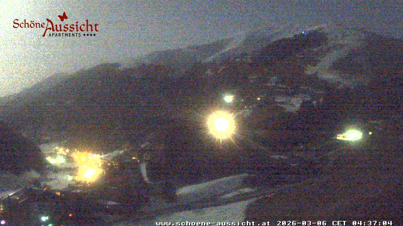 Archiv Foto Webcam Tux Lanersbach - Ausblick Appartements Schöne Aussicht