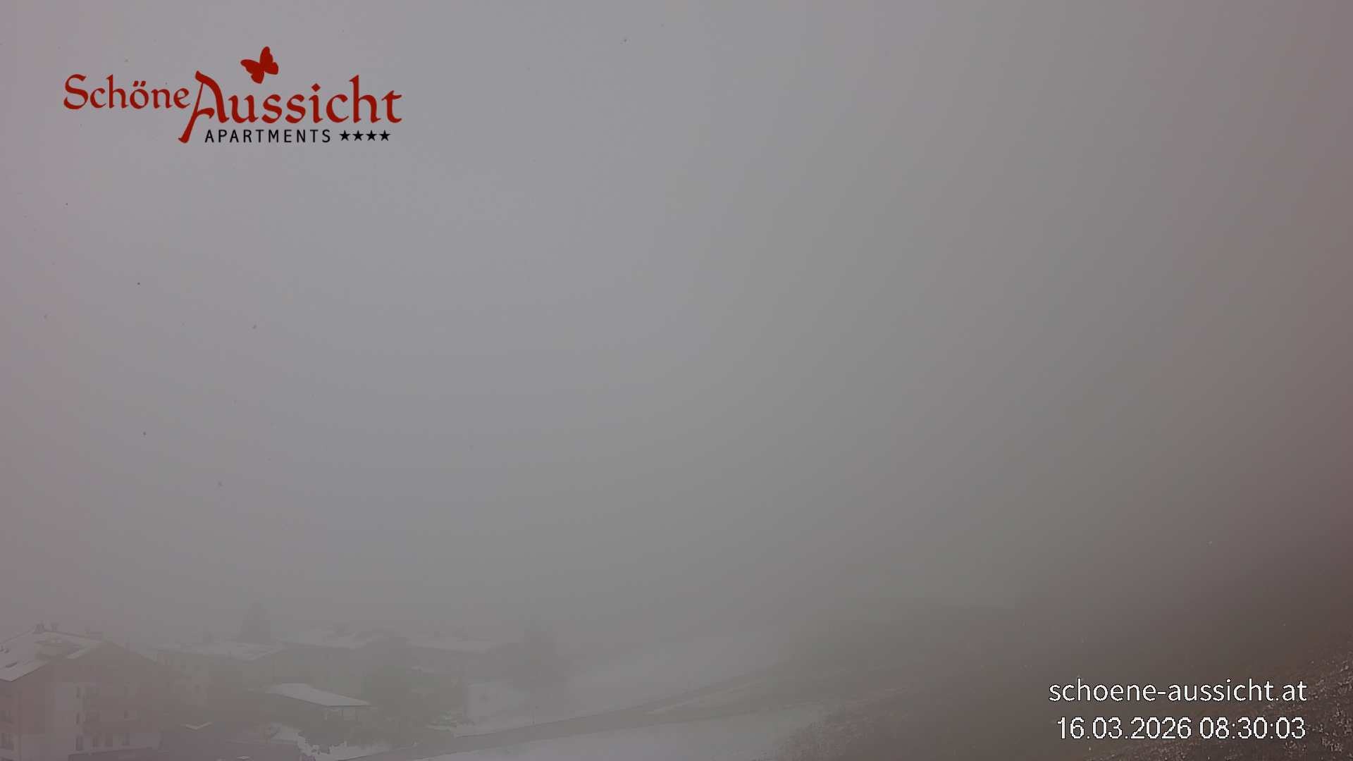 Archiv Foto Webcam Tux Lanersbach - Ausblick Appartements Schöne Aussicht