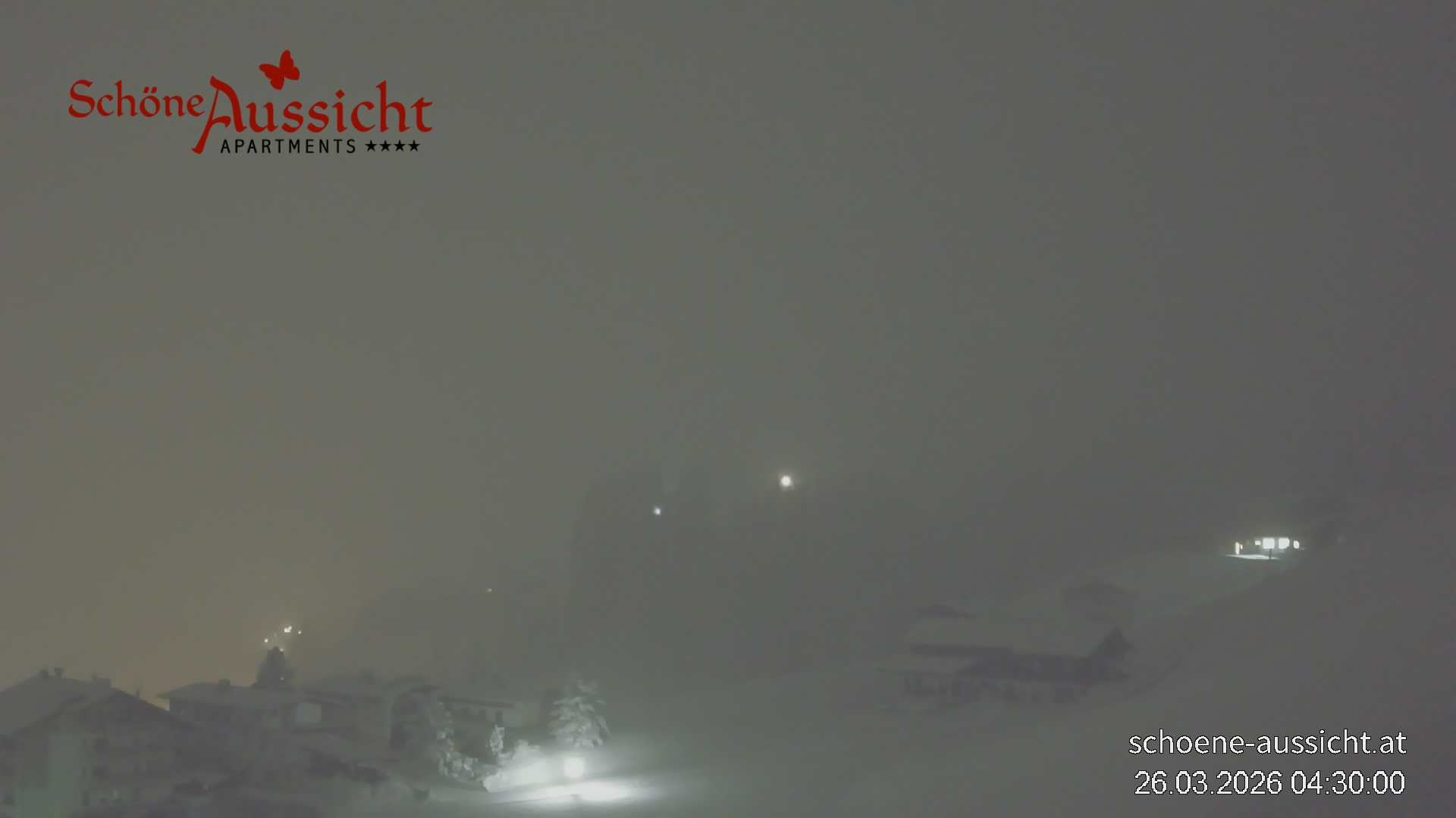 Archiv Foto Webcam Tux Lanersbach - Ausblick Appartements Schöne Aussicht