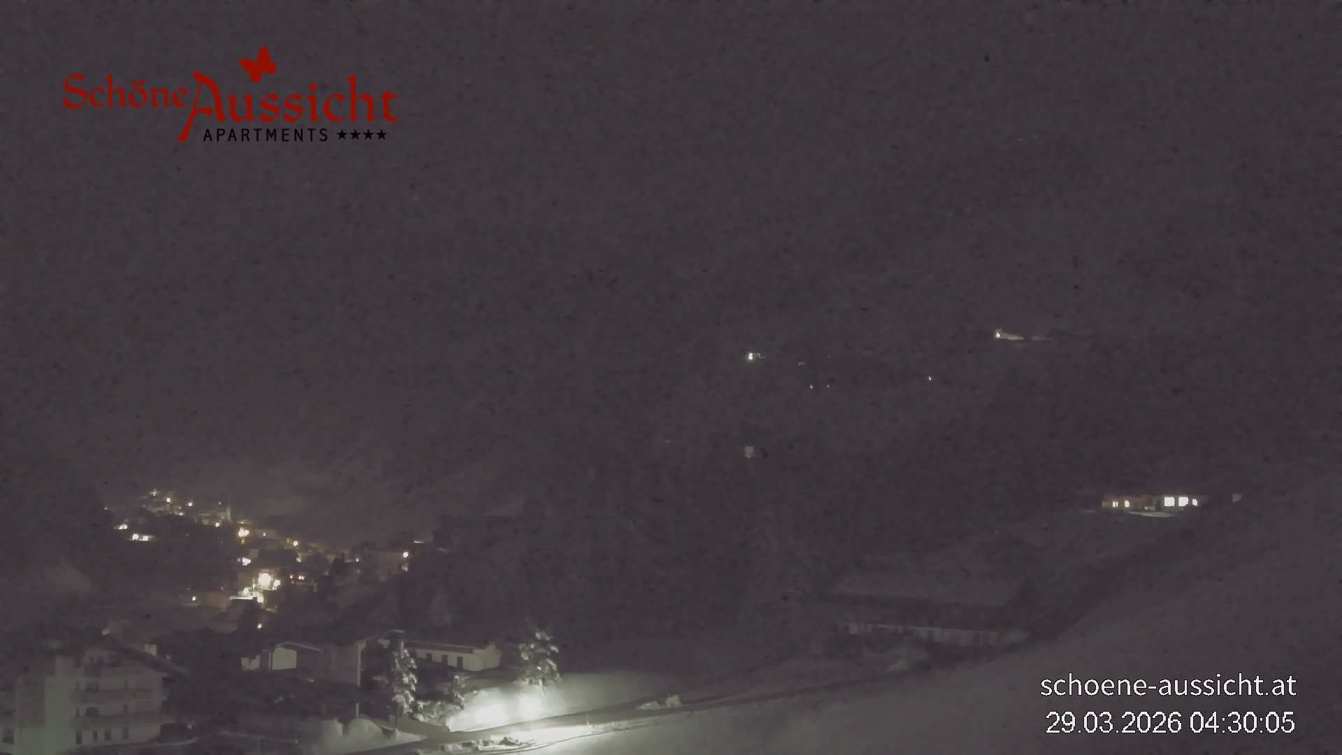 Archiv Foto Webcam Tux Lanersbach - Ausblick Appartements Schöne Aussicht