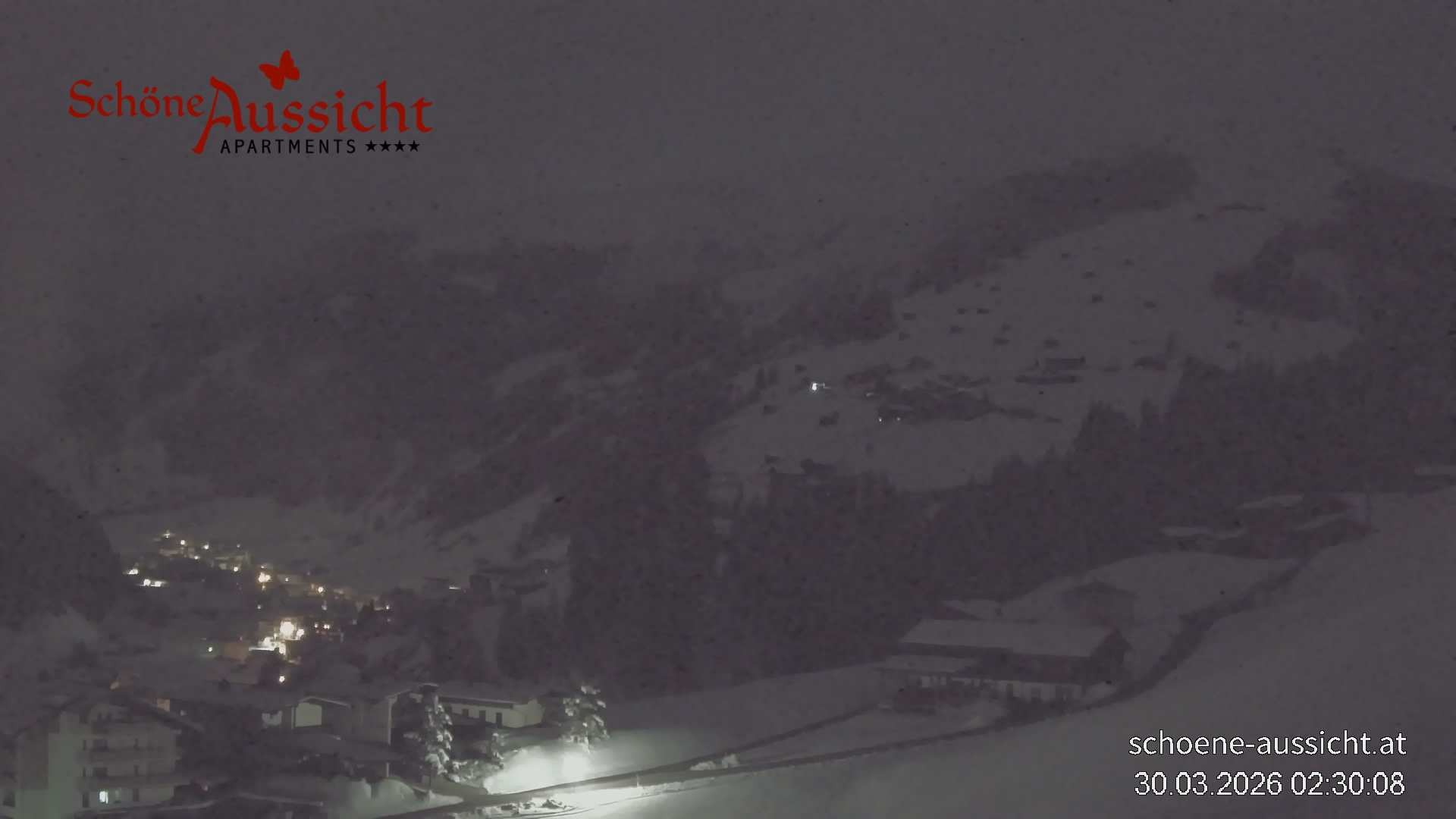 Archiv Foto Webcam Tux Lanersbach - Ausblick Appartements Schöne Aussicht