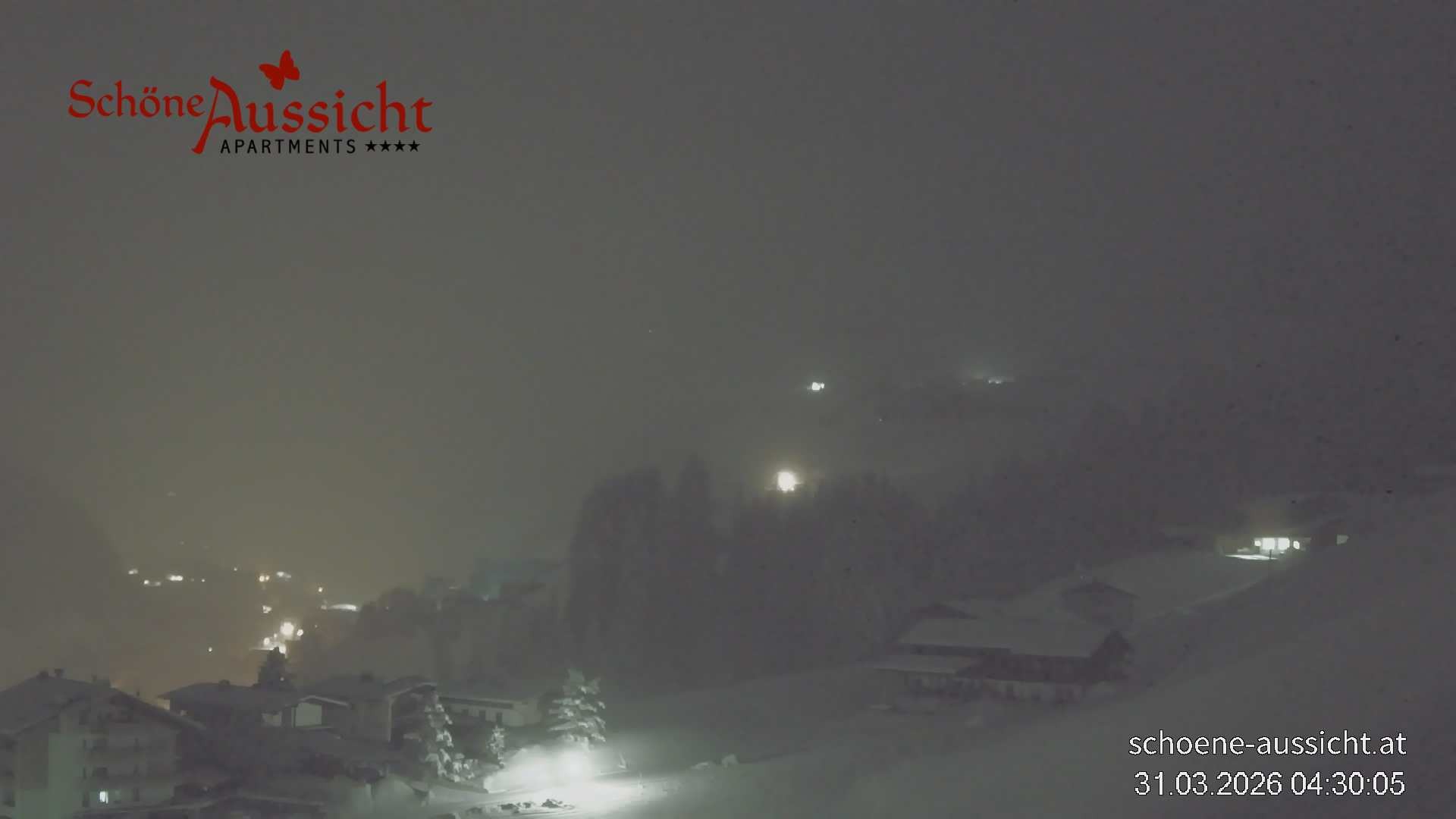 Archiv Foto Webcam Tux Lanersbach - Ausblick Appartements Schöne Aussicht