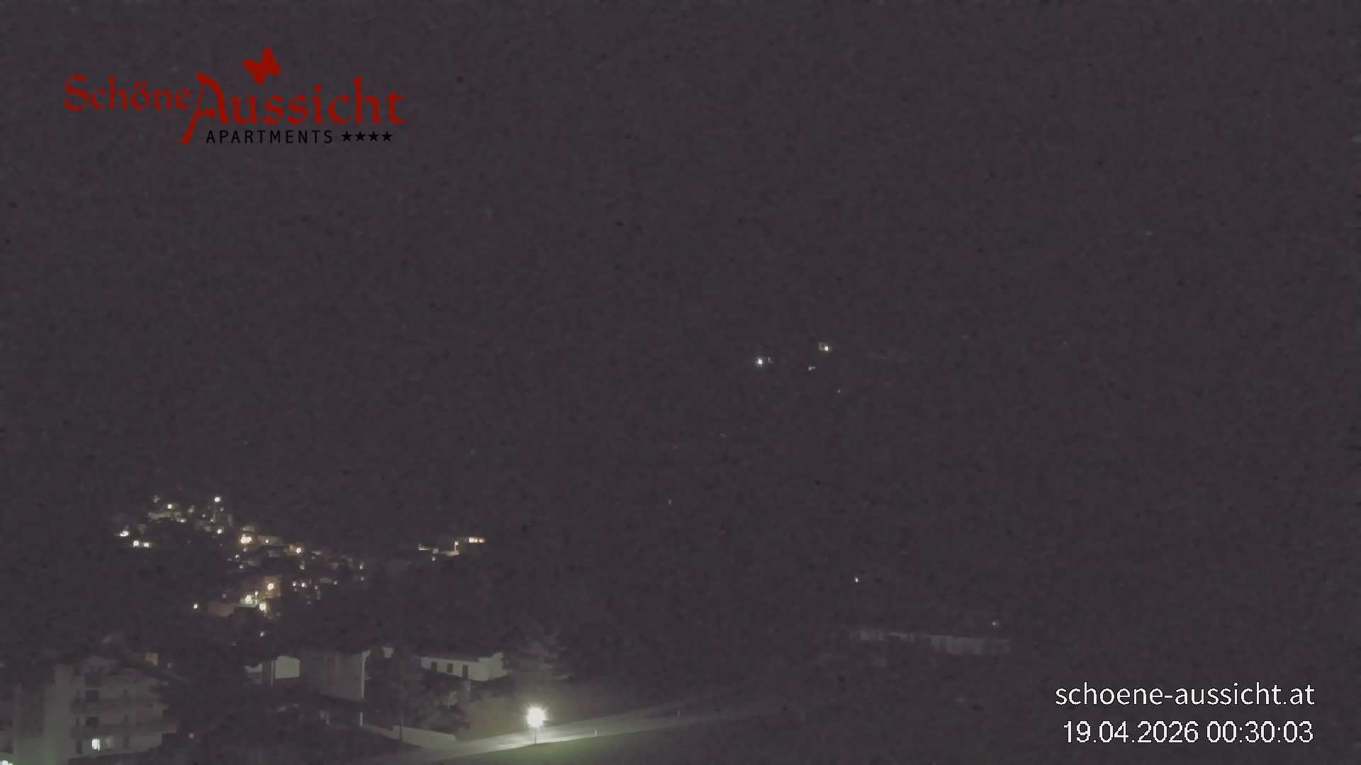 Archiv Foto Webcam Tux Lanersbach - Ausblick Appartements Schöne Aussicht