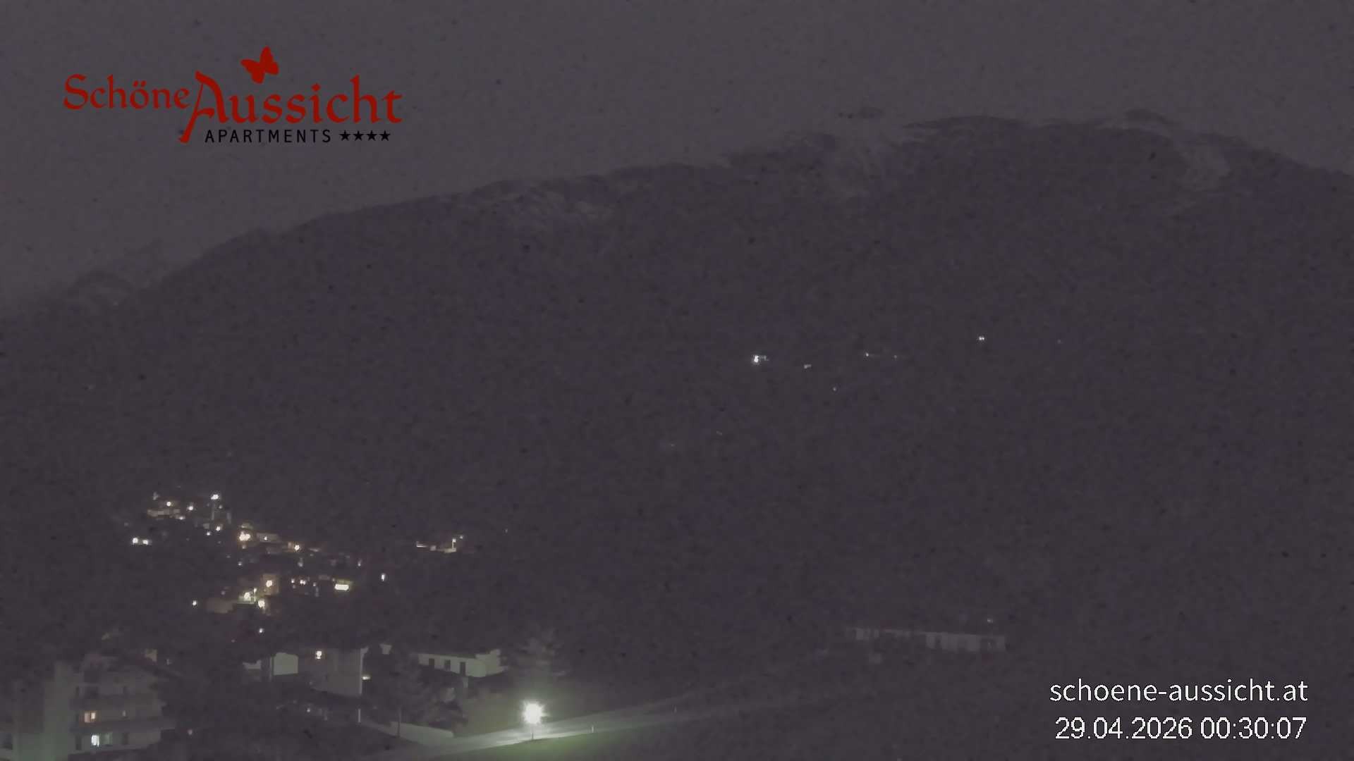 Archiv Foto Webcam Tux Lanersbach - Ausblick Appartements Schöne Aussicht