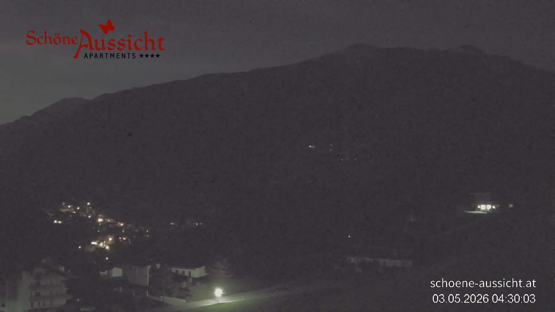 Archiv Foto Webcam Tux Lanersbach - Ausblick Appartements Schöne Aussicht
