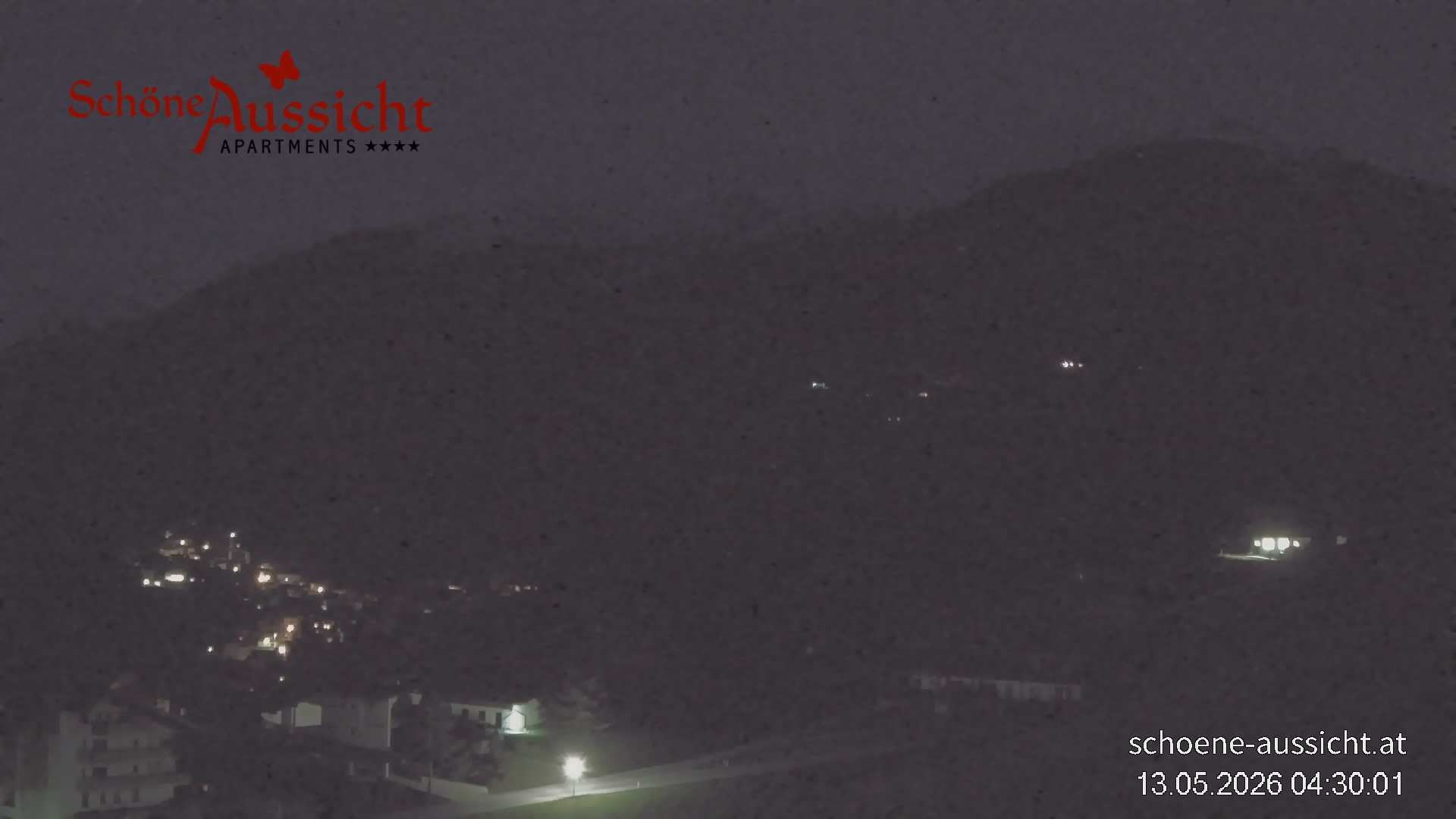 Archiv Foto Webcam Tux Lanersbach - Ausblick Appartements Schöne Aussicht