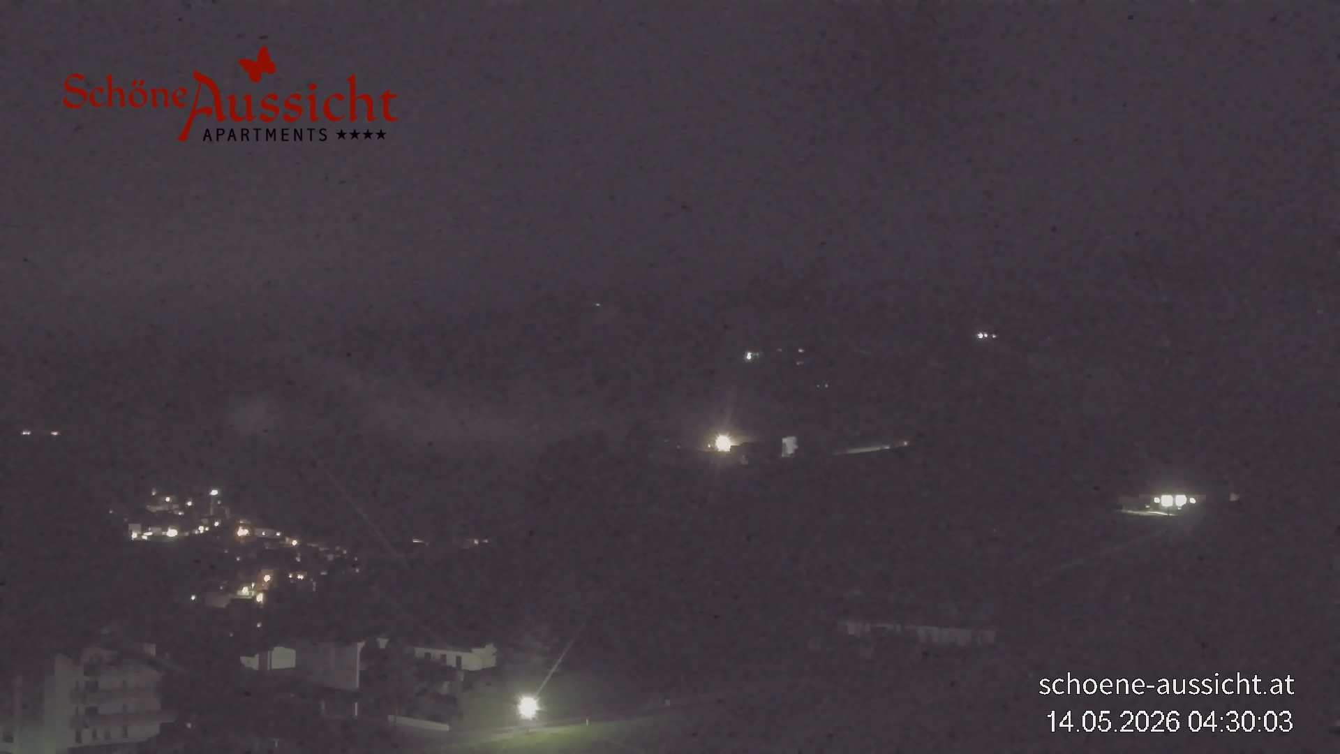 Archiv Foto Webcam Tux Lanersbach - Ausblick Appartements Schöne Aussicht
