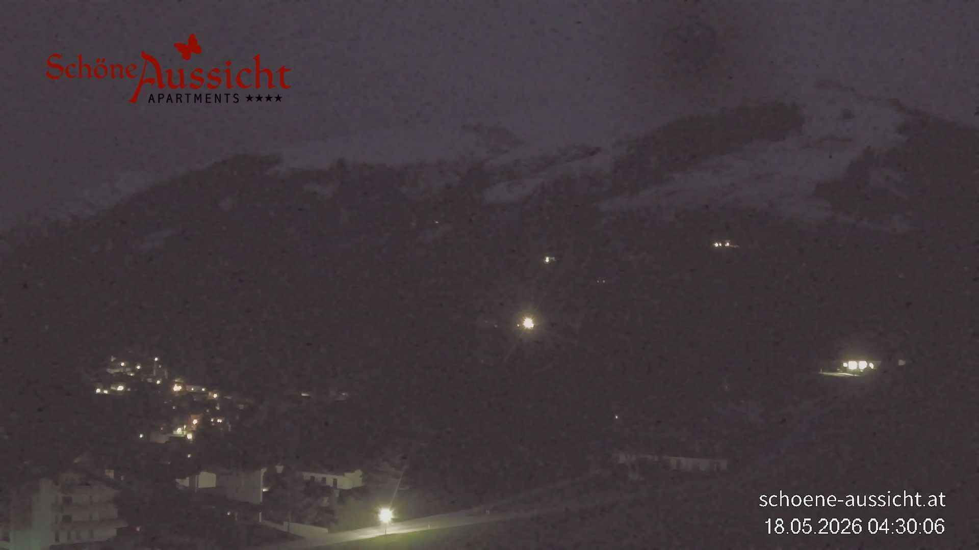 Archiv Foto Webcam Tux Lanersbach - Ausblick Appartements Schöne Aussicht