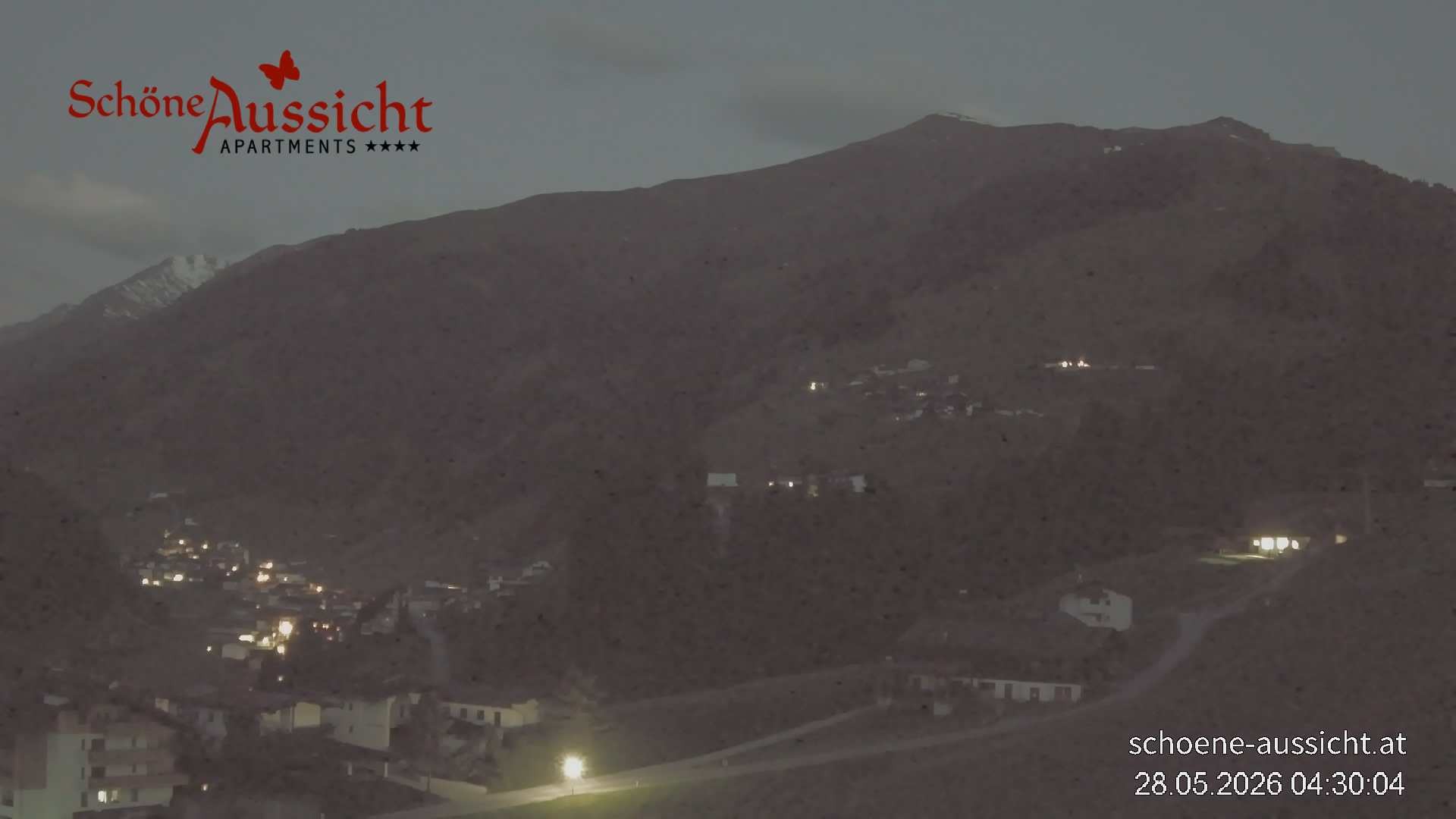 Archiv Foto Webcam Tux Lanersbach - Ausblick Appartements Schöne Aussicht