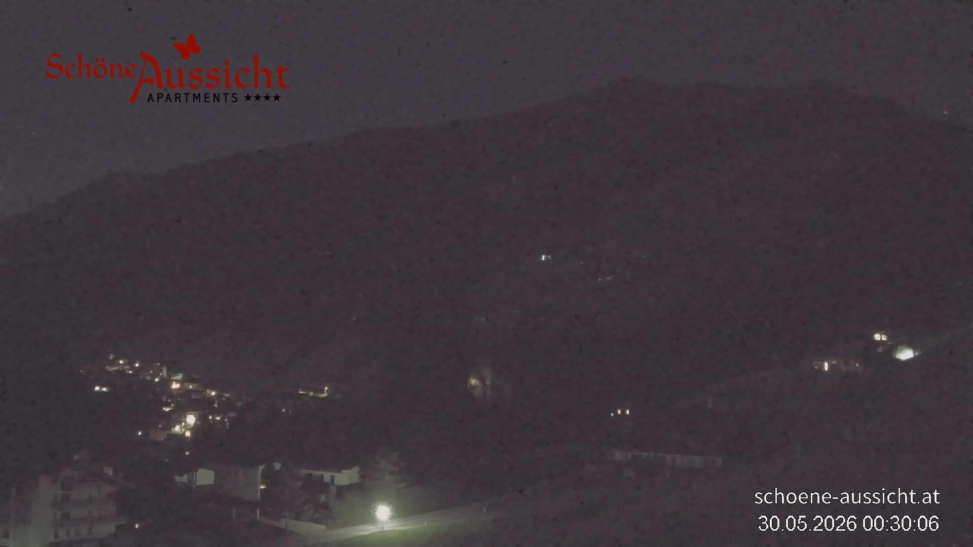 Archiv Foto Webcam Tux Lanersbach - Ausblick Appartements Schöne Aussicht