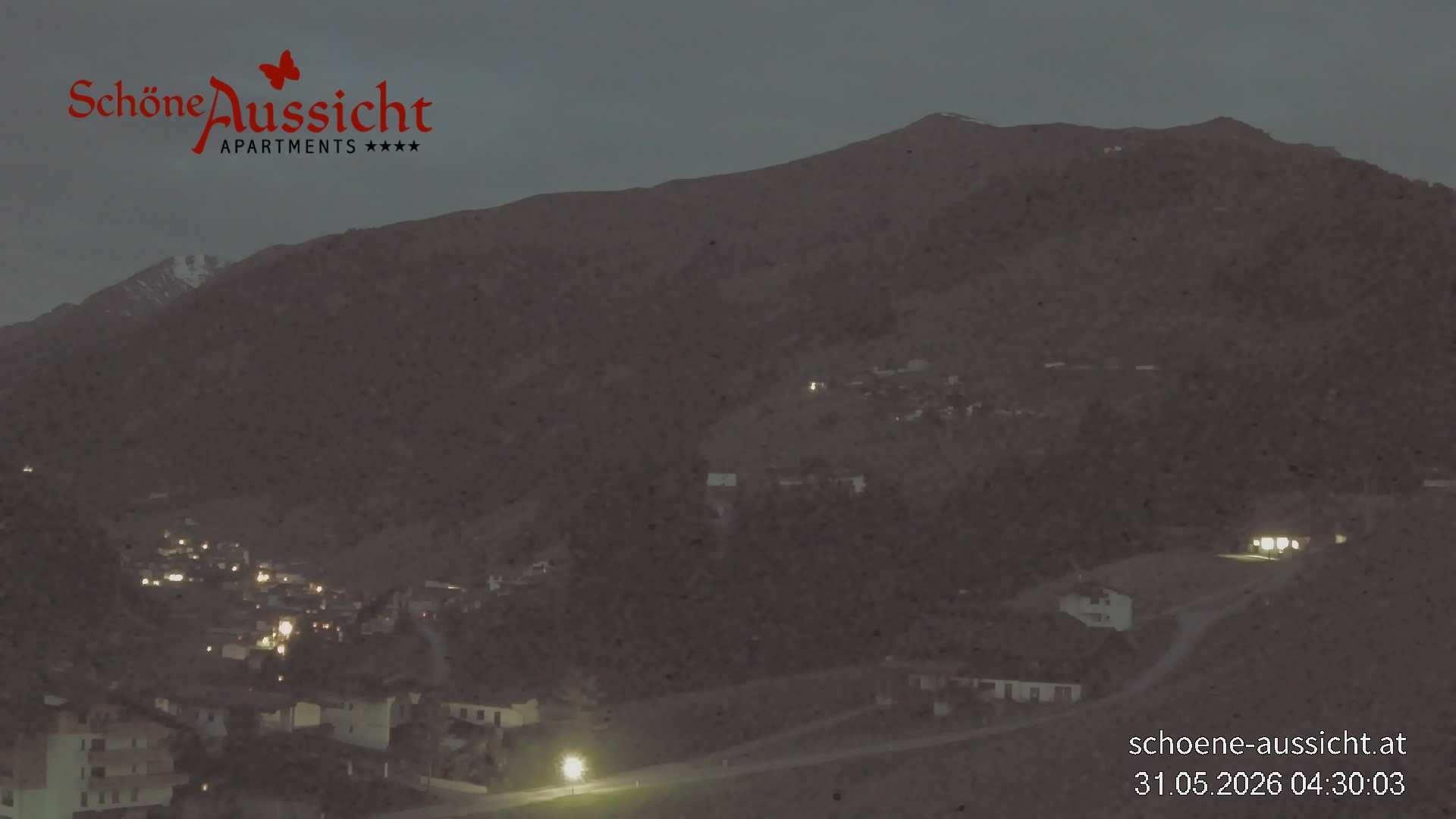 Archiv Foto Webcam Tux Lanersbach - Ausblick Appartements Schöne Aussicht