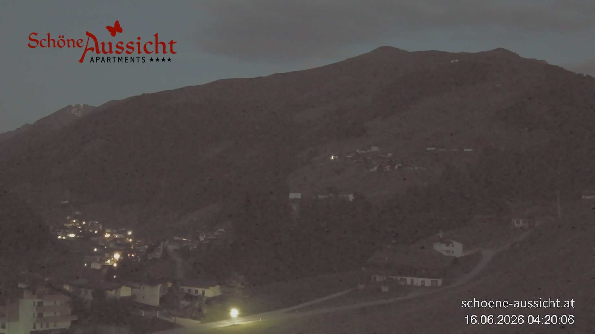 Archiv Foto Webcam Tux Lanersbach - Ausblick Appartements Schöne Aussicht