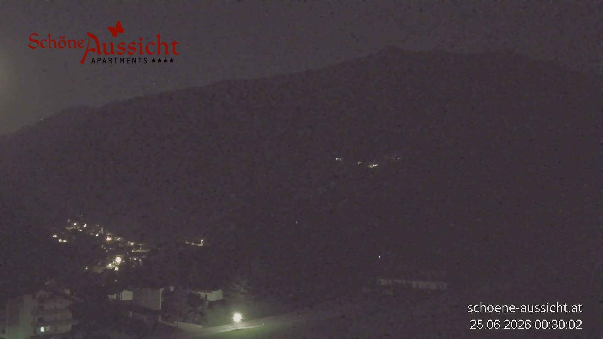 Archiv Foto Webcam Tux Lanersbach - Ausblick Appartements Schöne Aussicht