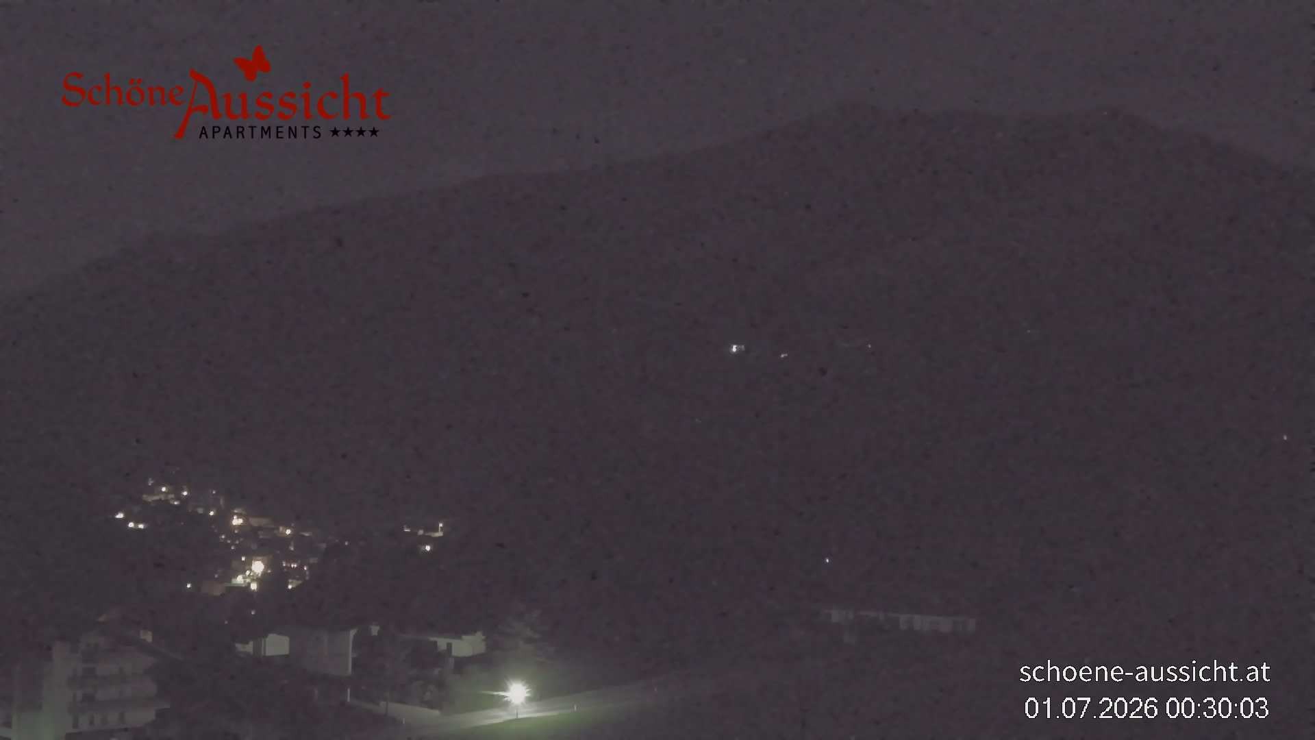 Archiv Foto Webcam Tux Lanersbach - Ausblick Appartements Schöne Aussicht