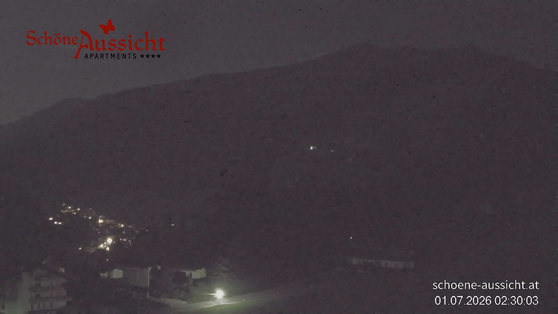 Archiv Foto Webcam Tux Lanersbach - Ausblick Appartements Schöne Aussicht