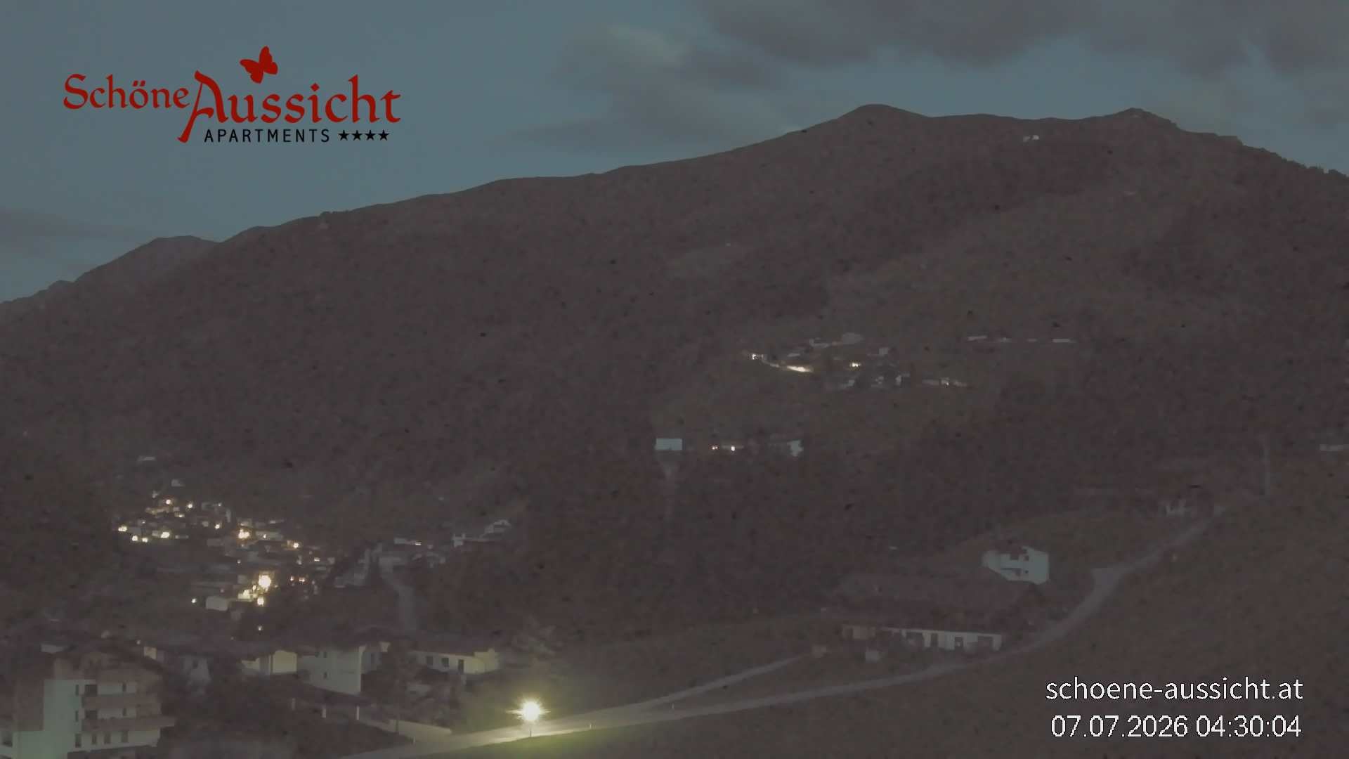 Archiv Foto Webcam Tux Lanersbach - Ausblick Appartements Schöne Aussicht
