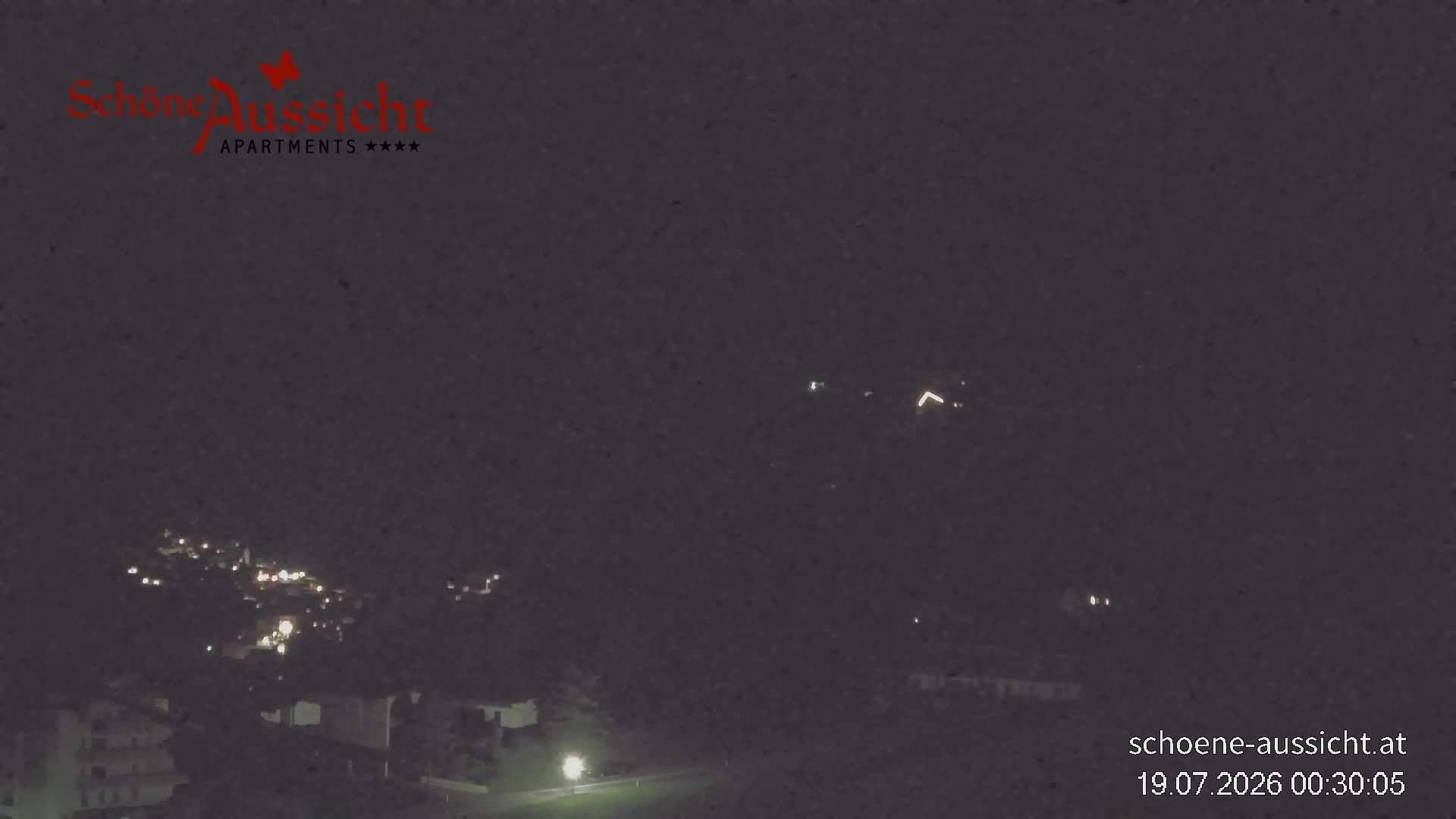 Archiv Foto Webcam Tux Lanersbach - Ausblick Appartements Schöne Aussicht