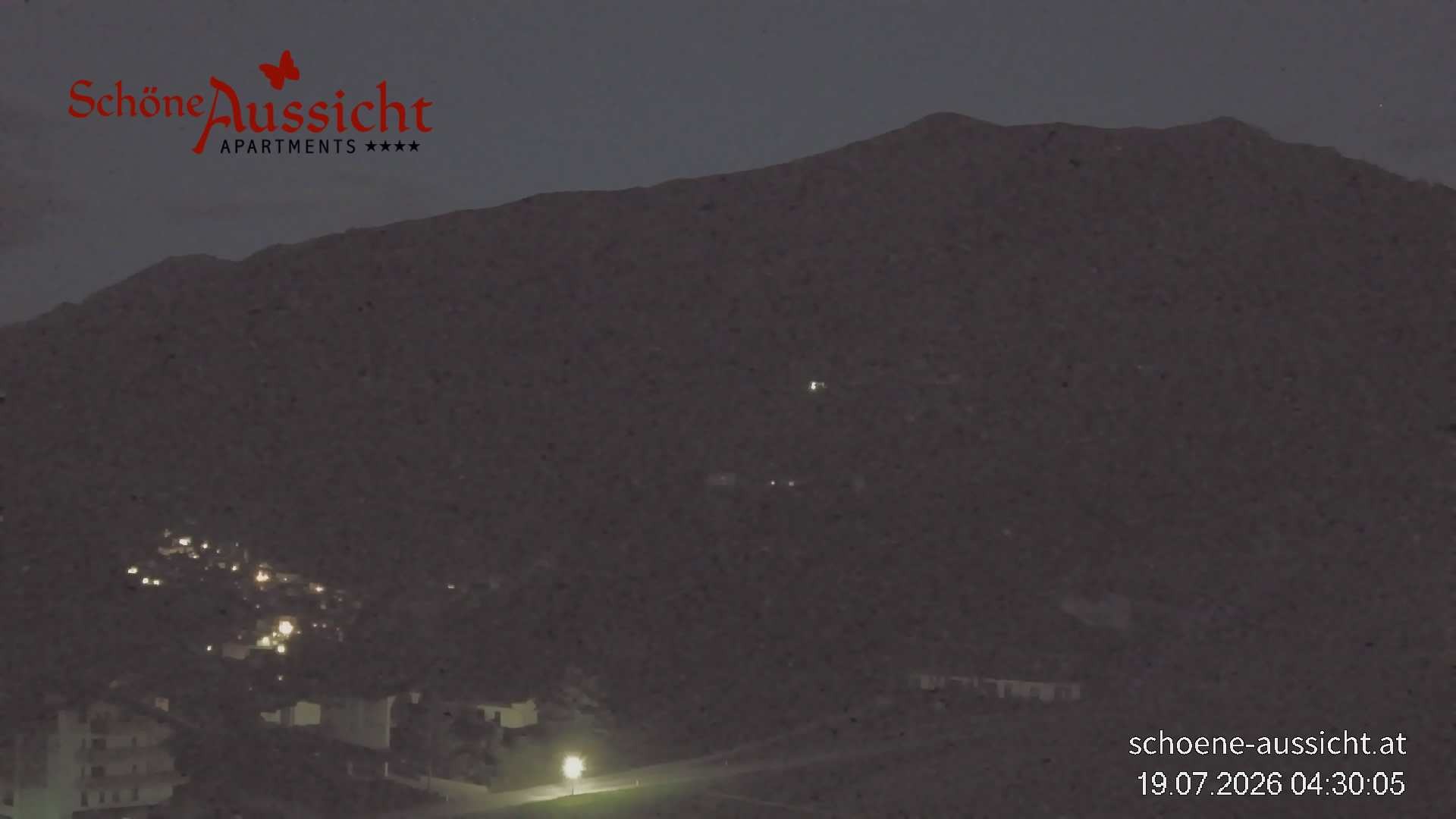 Archiv Foto Webcam Tux Lanersbach - Ausblick Appartements Schöne Aussicht