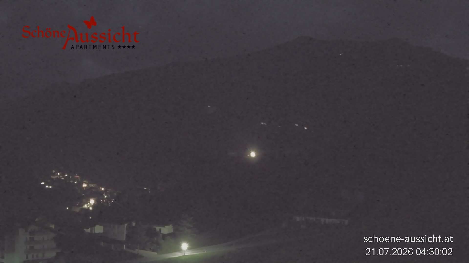 Archiv Foto Webcam Tux Lanersbach - Ausblick Appartements Schöne Aussicht