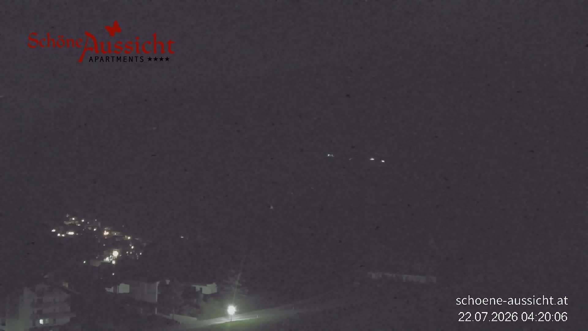 Archiv Foto Webcam Tux Lanersbach - Ausblick Appartements Schöne Aussicht