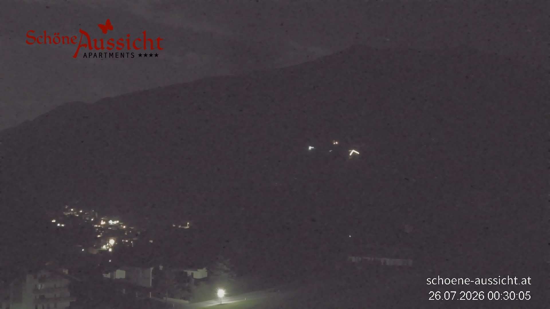 Archiv Foto Webcam Tux Lanersbach - Ausblick Appartements Schöne Aussicht